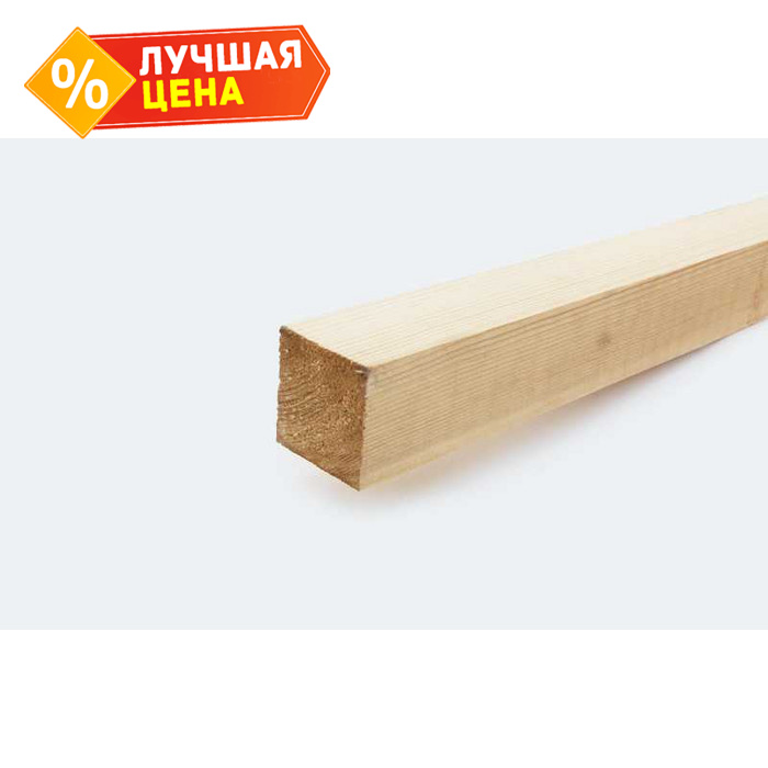 Брусок строганный сухой 30х30х4000 сорт 1-3